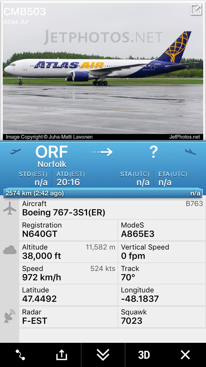 KalteMalte53's tweet photo. #Camber flights #CMB US transportation command #transcom #AtlasAir #OmniAir #CMB505 #CMB503 @usaircraftspots @ItaMilRadar @CivMilAir @RT_com https://t.co/hjHXnz8UuZ