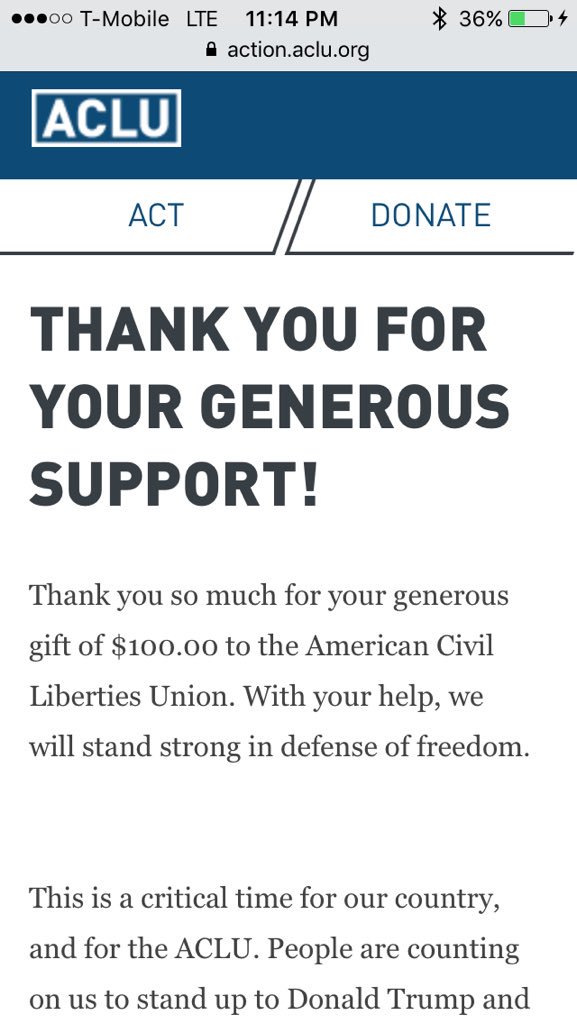 LoriHiscock's tweet photo. @sacca @ACLU you rock!  Thanks for this. https://t.co/K1Ta4wUjp5