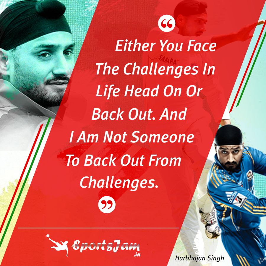 .@harbhajan_singh #FaceTheChallenges #Cricket #SportsJam