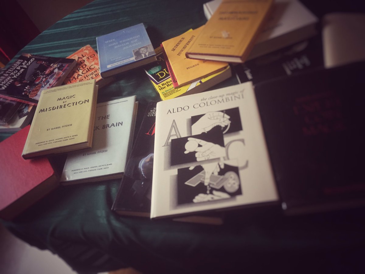 BCMerlin's tweet image. Just picked up some amazing books for the magic library #tdas #magicbooks #magiclibrary #bibliophile4life