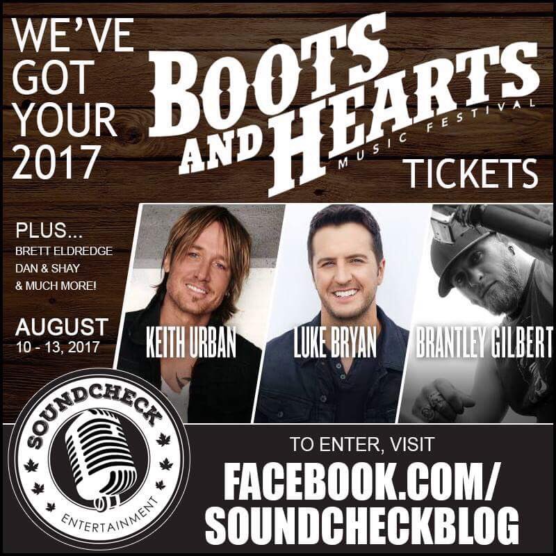 SoundCheckBlg's tweet photo. So #Ottawa while you're waiting for the #WTHtour to start have you heard we're giving away @BootsandHearts tickets? https://t.co/wH0NrQTBPH https://t.co/w6s53BG2Rs