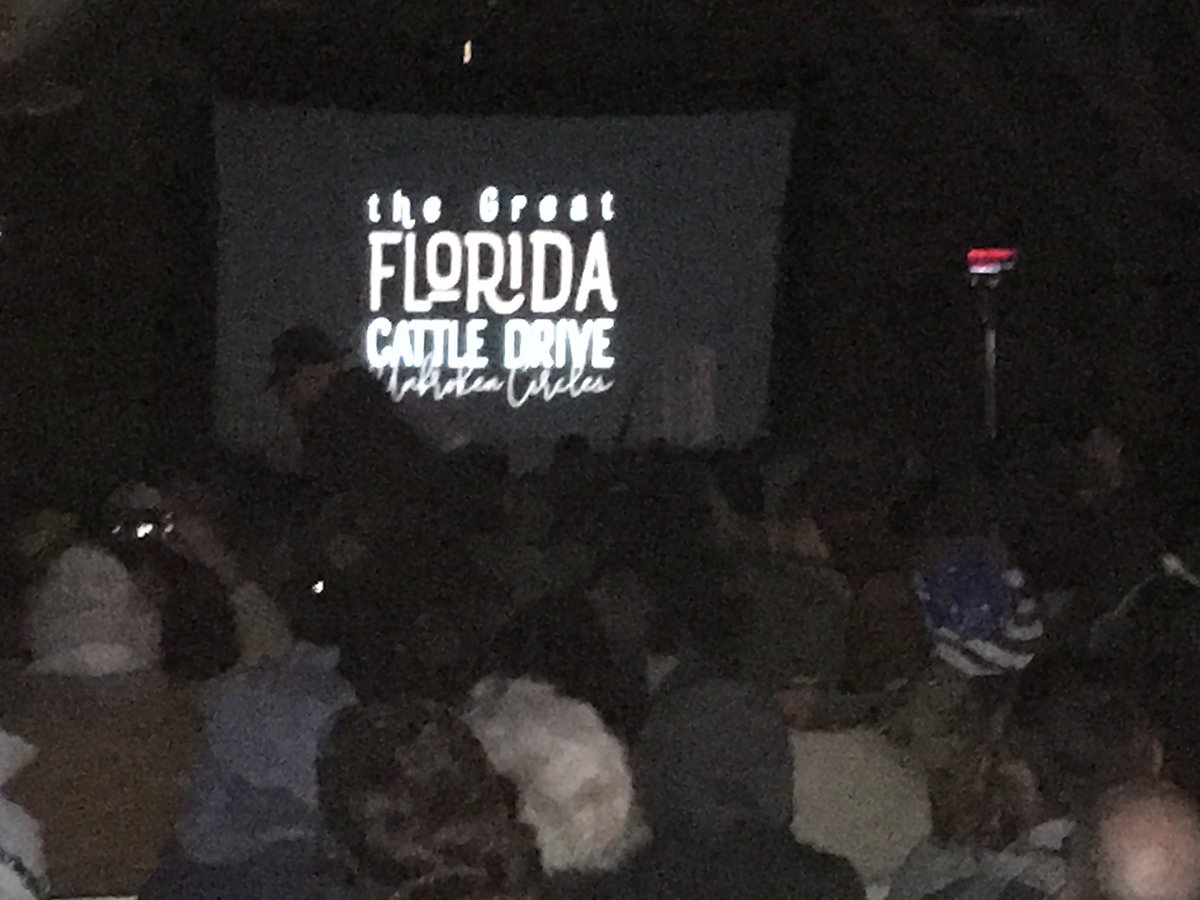 Shooting the 2016 Reunion Ride previewing the Great Florida Cattle Drive documentary....