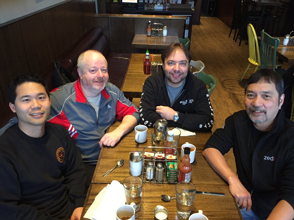 peacefulgungfu's tweet photo. @KungFuCoach @CalgaryFerrer Great breakfast @TangentCafe before #wingtsun kung fu seminar with Si-Fu Ralph Haenel https://t.co/3u14VIN1at