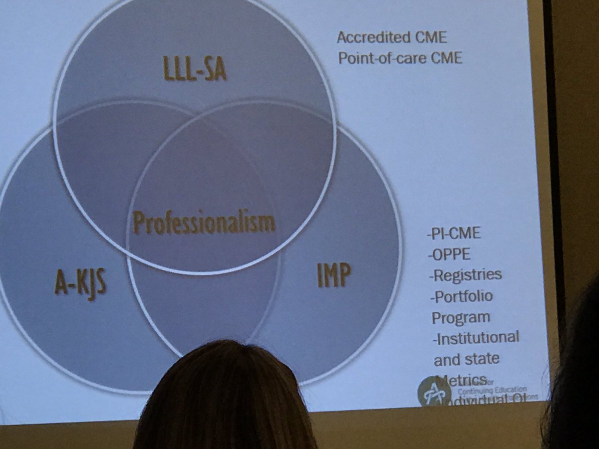 GinnyJacobs_UMN's tweet photo. Improvement in Medical Prac.(IMP) offers clues, insights, opportunities to identify and address PI opportunities. @ABMSCert #ACEhp17 https://t.co/rvS7wfOdrK