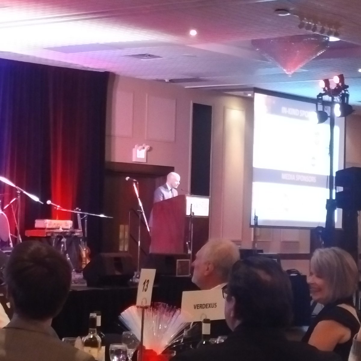 berryonline's tweet photo. A tremendous turnout at @Bingemans tonight for the 14th annual @LeadershipWR #FireAndIceGala! The always awesome @farwell_WR is MC'ing! https://t.co/3zRkEWW8cC