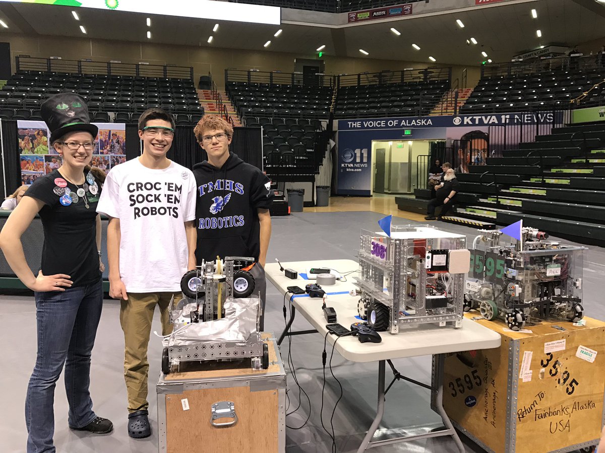 We are so greatful to have moved on to the semifinals! Thanks to Schrödinger's Hat and Trial and Error for having us as an alliance partner!