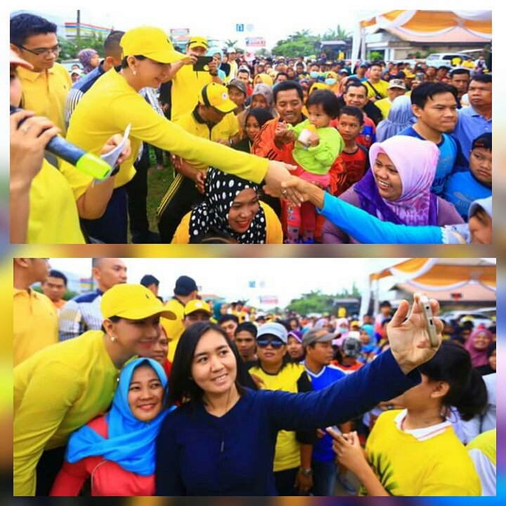<a href="/ritawow_1973/">Rita Widyasari</a> Jalan Santai Ketua Golkar Kaltim Hj.Rita Widyasari,Ph.D bersama Masyarakat Kutai Timur