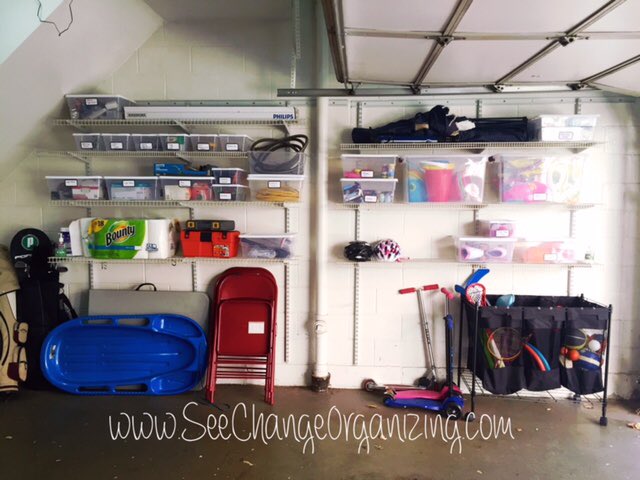 SC_Organizing's tweet image. An #organized garage is a happy garage 😊 SeeChangeOrganizing.com
