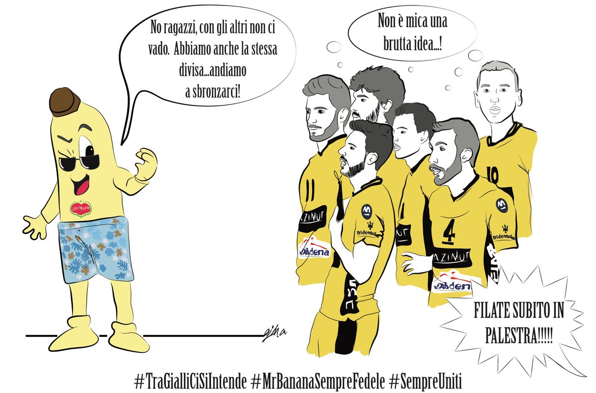 TimeOut_STORIES's tweet photo. Quello che non si è visto del dopo partita...Fra gialli ci si intende! #avantigialli #amicifedeli #DelMonteCoppa @modenavolley https://t.co/HKpdzsqemA
