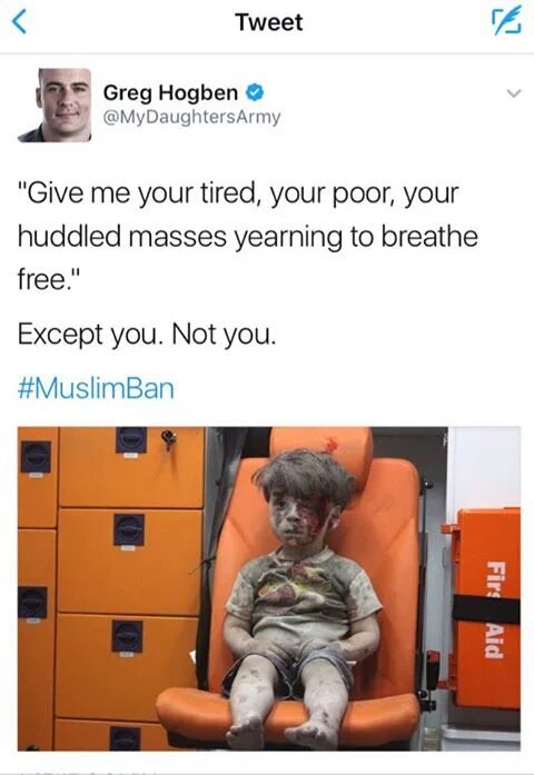 fadeinlite's tweet photo. This is what is wrong with the #MuslimBan https://t.co/VxV43PlO0w