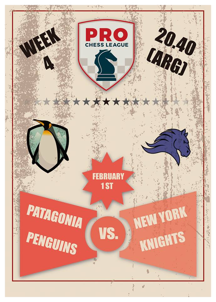 YOLOPenguins's tweet photo. Can't rest on our laurels. HUGE match coming up against the @NYCKnights @PROChessLeague. Go Penguins!!! https://t.co/DaAZjUqbty