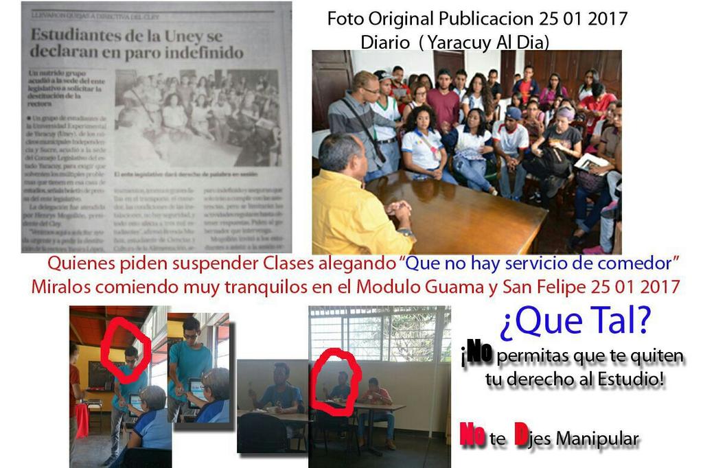 BrStephania's tweet photo. Guerra Mediática por parte de las autoridades de la #UNEY  #destitucionrectoraUNEY #Uneyencrisis @Mppeuct https://t.co/AfXfmzHlxn