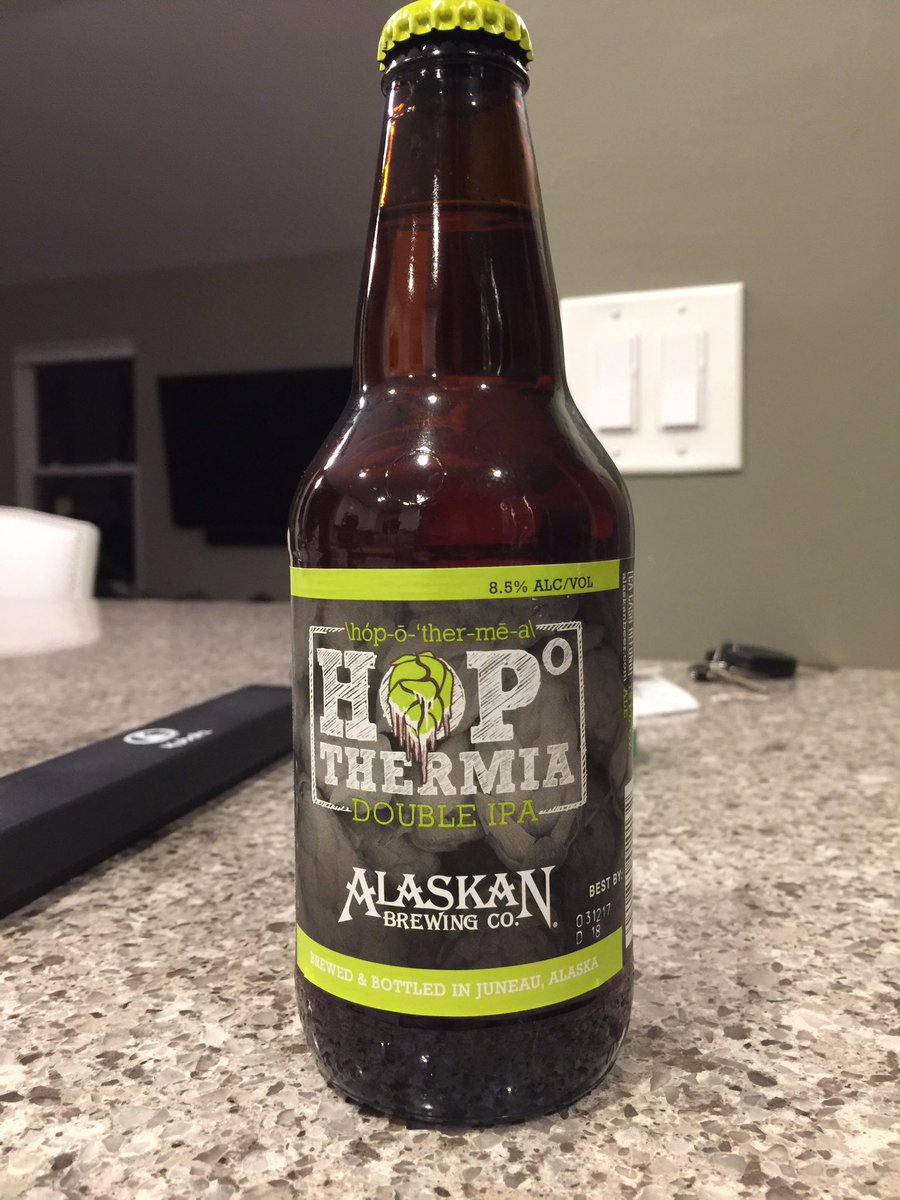 CraftBrewingBiz's tweet photo. Damn fine beer. Glad to have it in Ohio. @AlaskanBrewing #mighthavetwo https://t.co/m5IVxUym8o