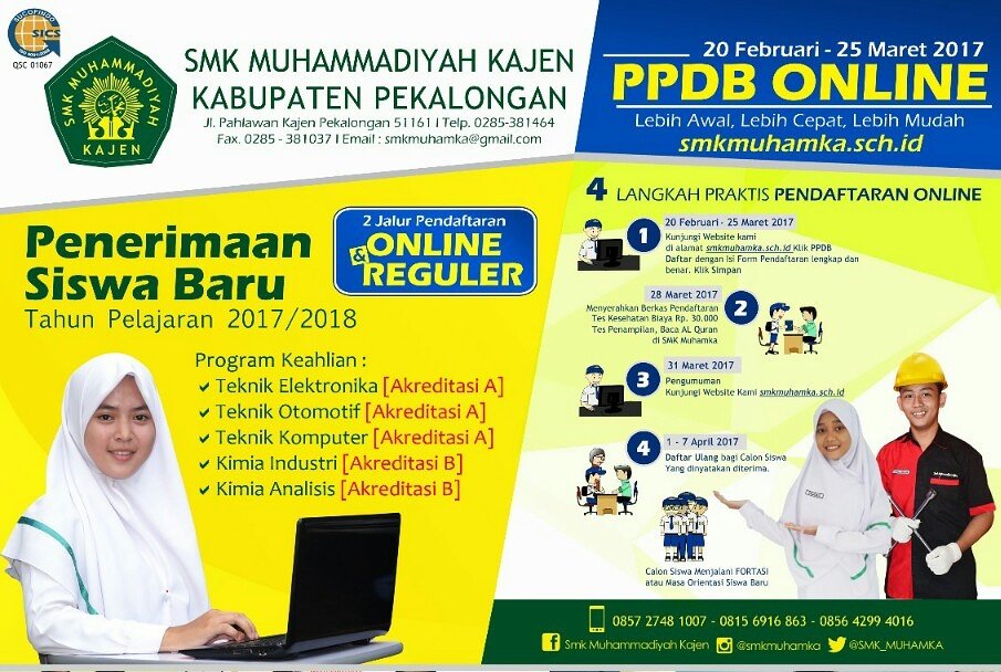 Smk Muhamka على تويتر Informasi Lebih Lanjut Silakan Kunjungi Https T Co M8l1gr6ytp Atau Bisa Dtg Langsung Ke Kampus Kami