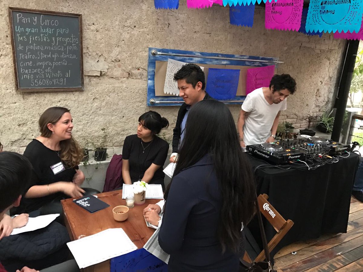 Para cerrar el día tuvimos nuestro Meet&amp;Greet con grandes agentes de cambio. #CatapultaUCamp ¡Nos vemos mañana!