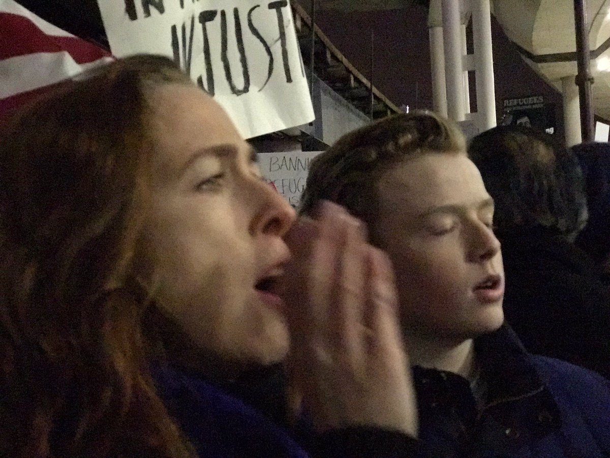 BridgetGainer's tweet photo. No hate no fear. Teaching our sons and daughters to stand up for what's right. https://t.co/EJCT6BjGNQ