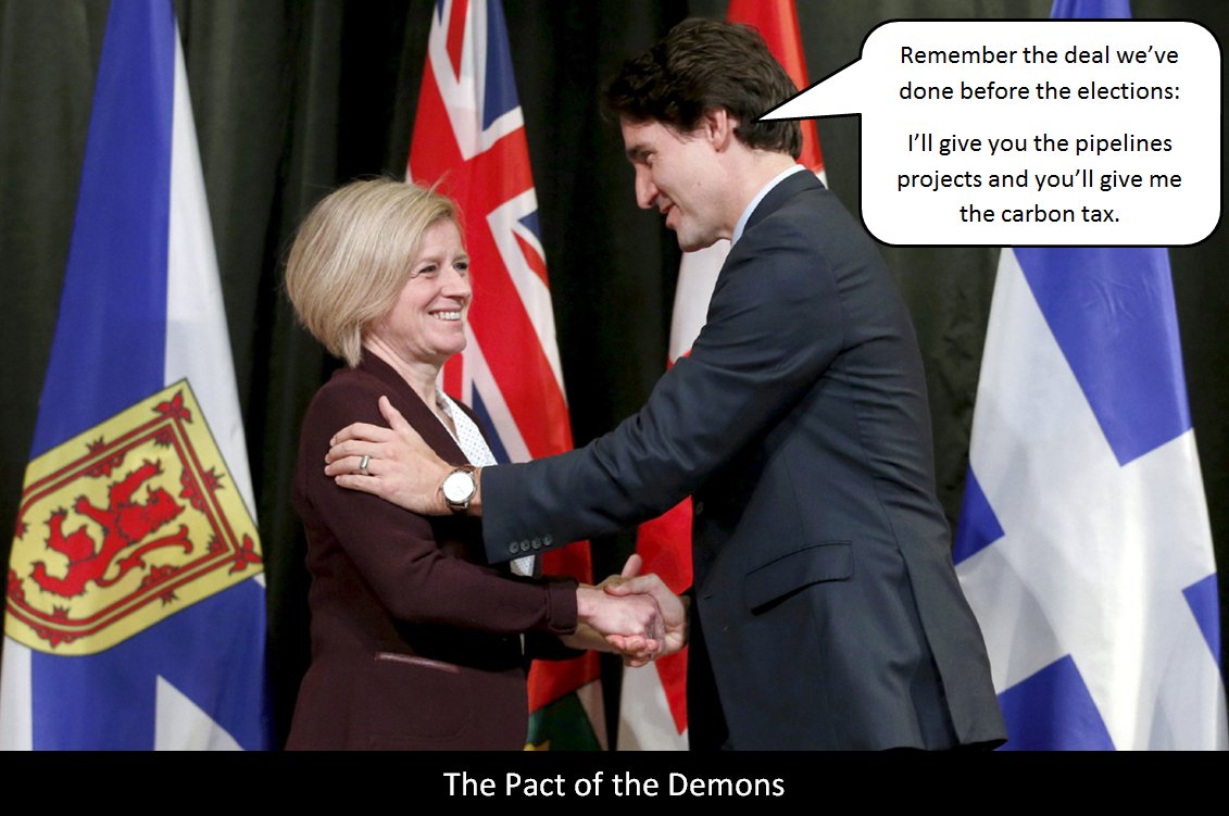 jbourne2016's tweet photo. #Trudea #Notley #cdnpoli #abpoli #ableg #pcaa #pcldr #CarbonTax #UniteAlberta #Libtards @edmontonjournal #Calgary #Edmonton #alberta https://t.co/hzUphuhdde