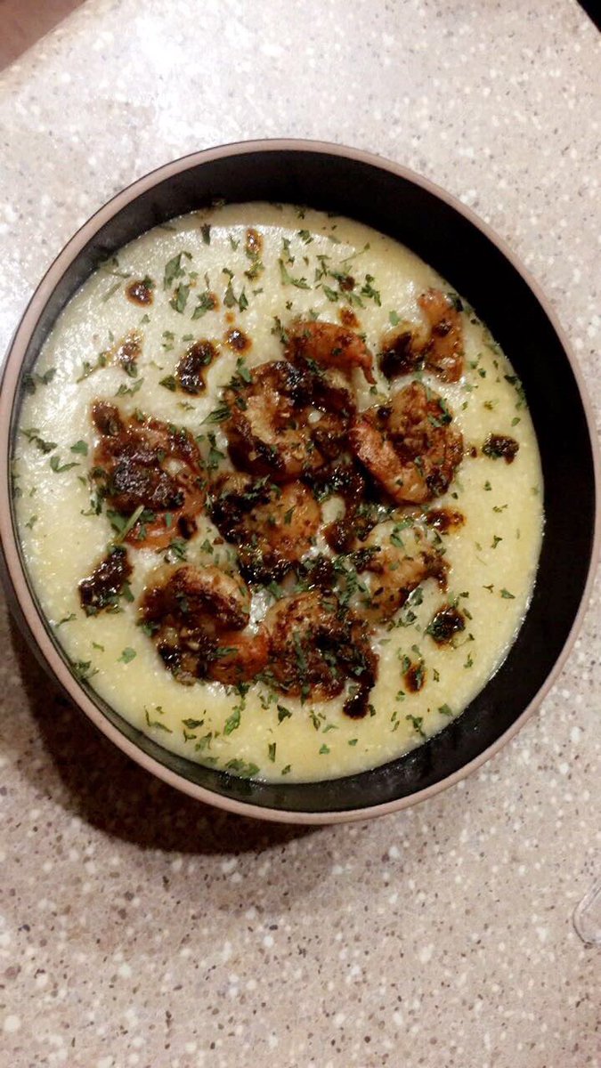G_Moss's tweet photo. 20 min Shrimp &amp; Grits https://t.co/3mU0AtHpvV