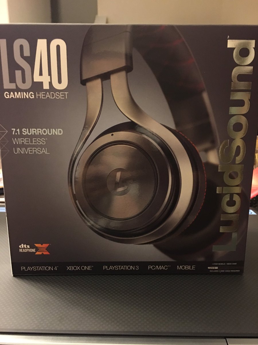EricJOrtega's tweet photo. @LucidSoundAudio #PAXSouth2017 picked up the LS40 today. Great deal and they sound great! https://t.co/2M9evetlsd