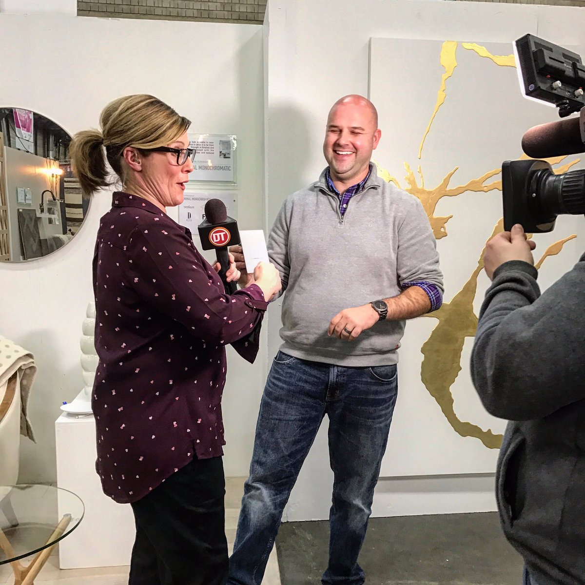 northelm1's tweet photo. Exclusive segment on dinner television!  Check it out! #northelm #yegdesign #yegrenovate #design #construction #build #design https://t.co/QIJ422qYKD