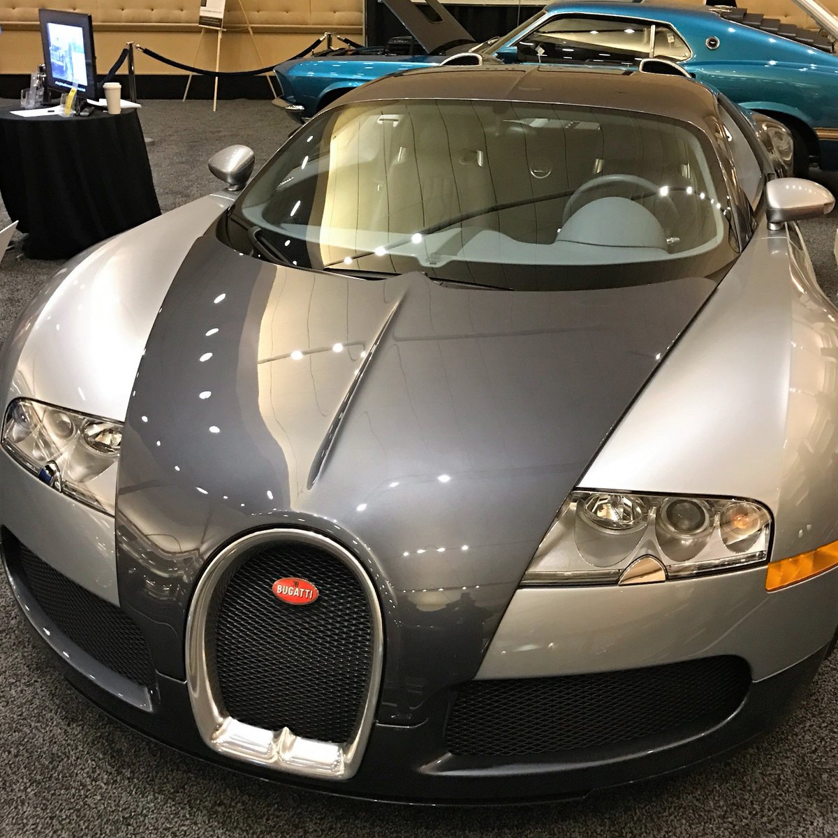 NEAutoShow's tweet photo. The #ProvidenceAutoShow would like to thank all of today's attendees! Tomorrow is the last day to check out the #Bugatti on display! https://t.co/k0RNOCaEJ9