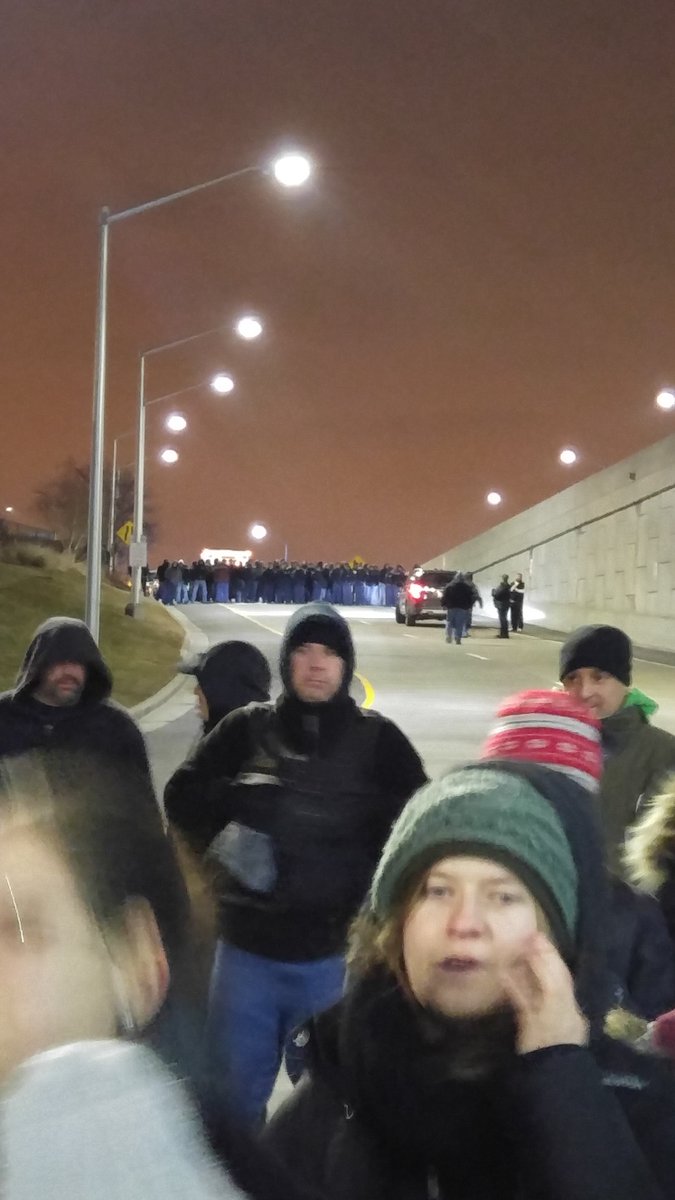 hodakatebi's tweet photo. WE ARE STILL AT #OHARE AND REFUSE TO LEAVE UNTIL THE DETAINED MUSLIMS ARE FREE #muslimban #letthelawyersin LOOK AT POLICE IN  THE BACKGROUND https://t.co/EWimIRv6NR
