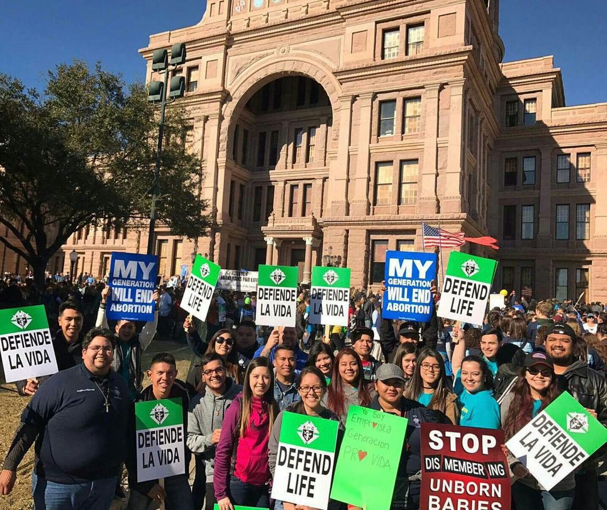 EPJHouston's tweet photo. 📍Austin, TX
Jovenes Emproistas de nuestro Centro Guías representando en la Marcha ProVida ❤ #ProLife #EPJ #EPJHOUSTON https://t.co/QenMq4xejM