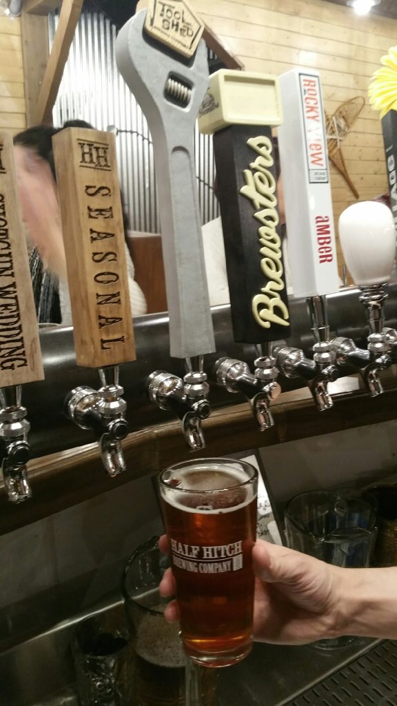 Gotta love other local breweries sharing the local Love thanks so much to <a href="/HalfHitchBeer/">Half Hitch Brewing</a> for being #Authentic #LocalCraftBeer