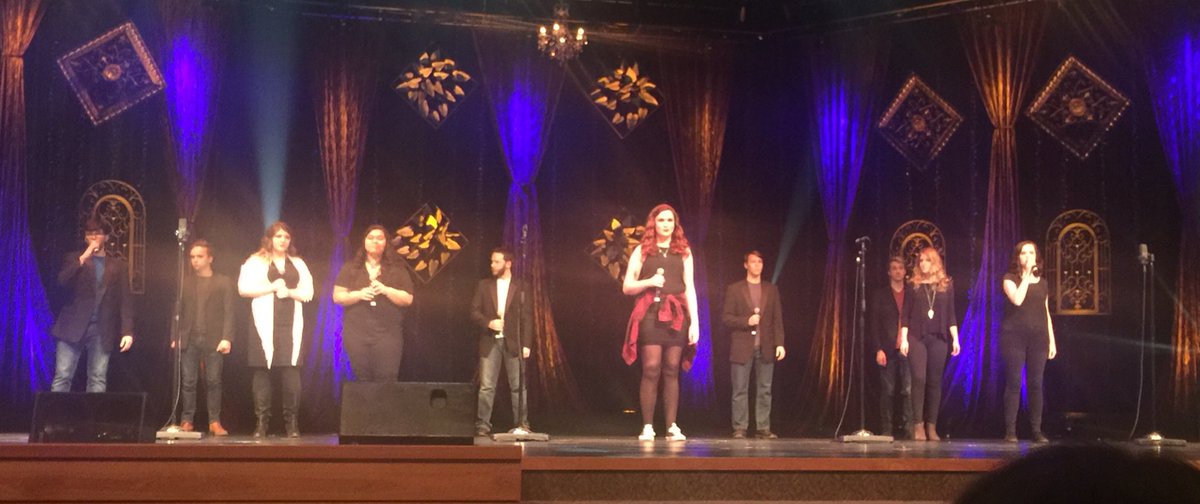 AcavilleRadio's tweet photo. Following a great VP break, here comes @hilltop_harmony! Welcome to the #ICCA! https://t.co/zlR38cd46L