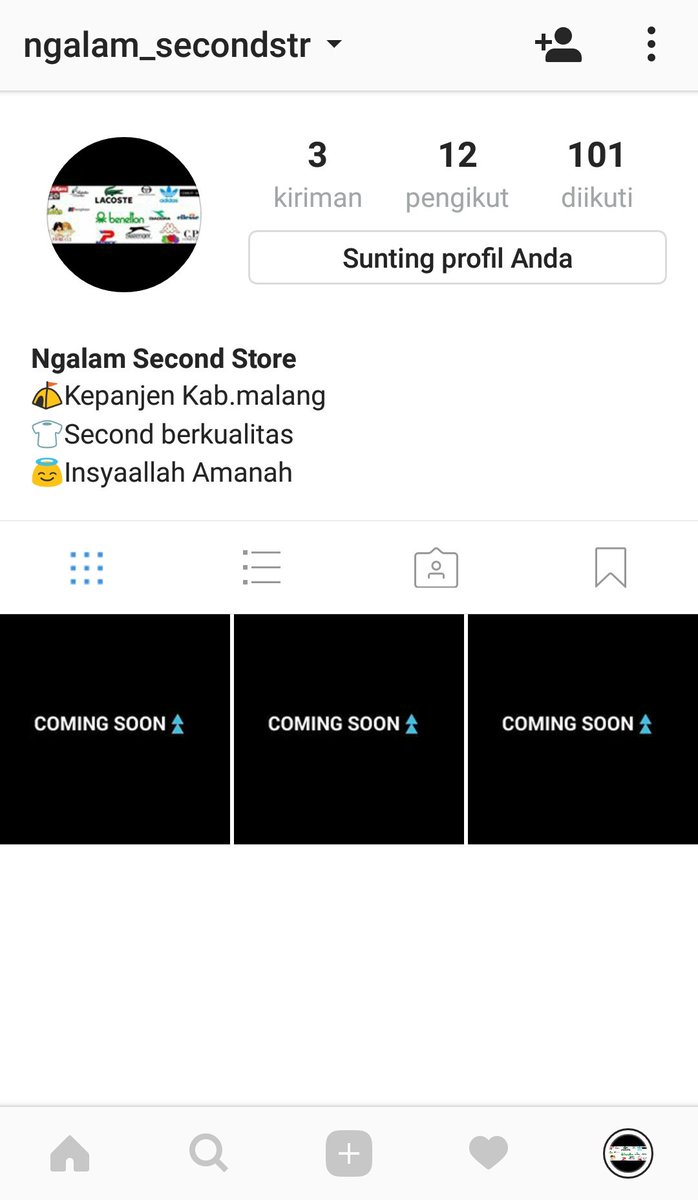 NgalamStore's tweet photo. COMING SOON 👇👇
.
#Ngalam_Secondstr #Malang  
#Second #SecondHand #SecondBrand   #Adidas #Nike #Fila #Lacoste #Ellesse  #SergioTacchini https://t.co/QvaEmROIe9