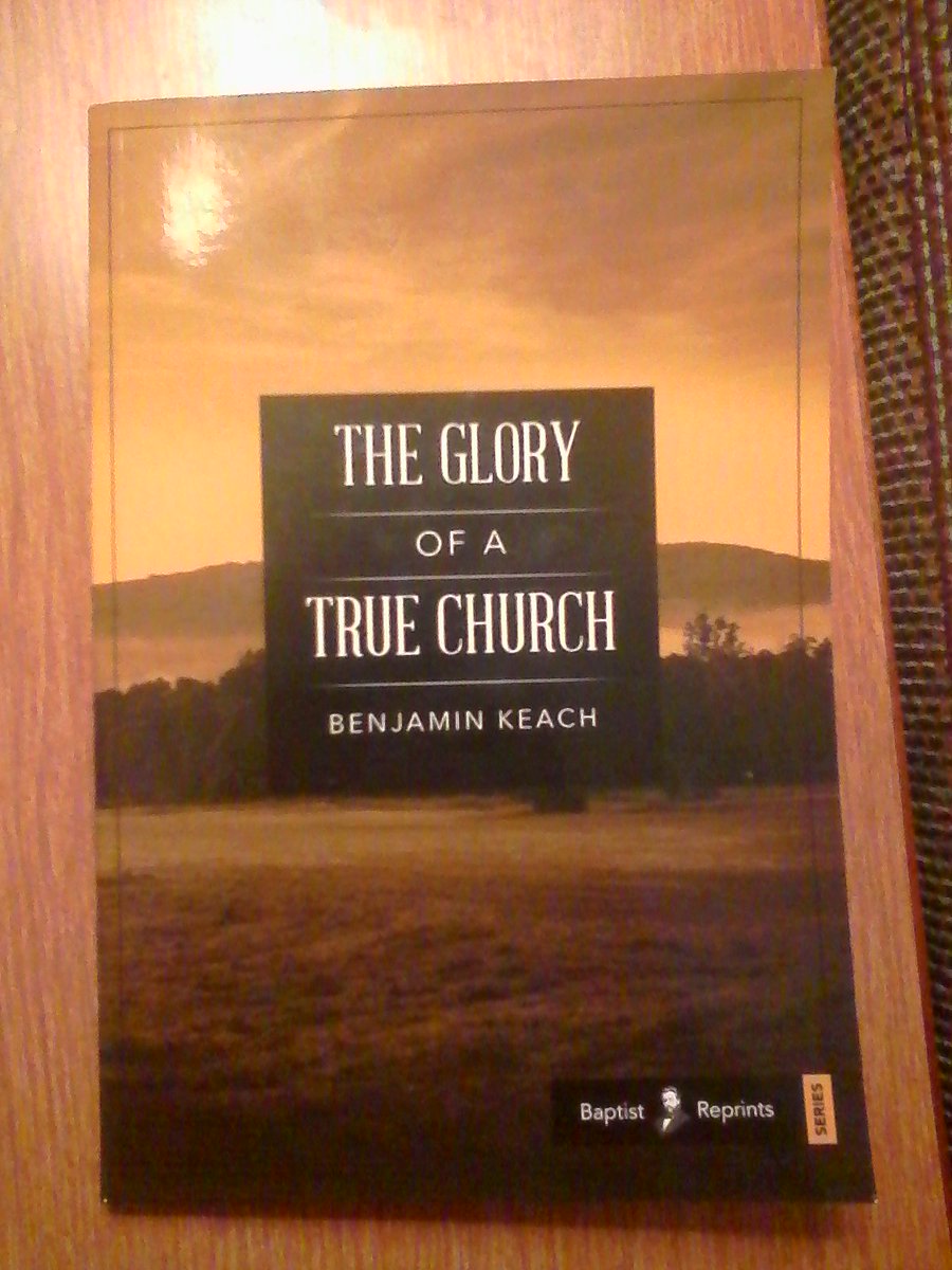 MisterMagaloo's tweet photo. Looking forward to reading this... #reformedbaptist #benjaminkeach https://t.co/vYn4mDuqGh