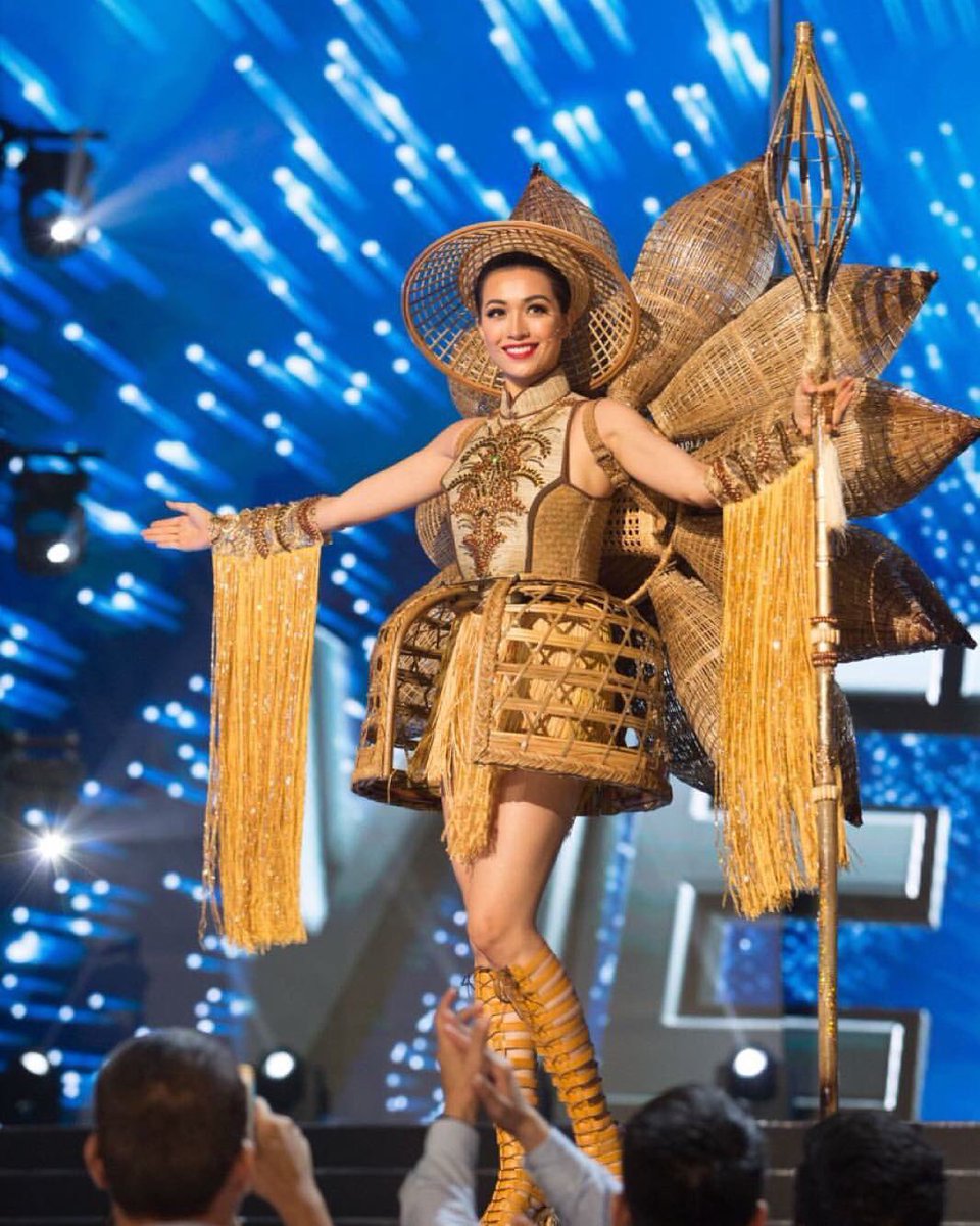 phuongvy134's tweet photo. Vinh danh 2 tiếng "Việt Nam" 🇻🇳🇻🇳🇻🇳🇻🇳 #MissUniverse  #Vietnam  #DangThiLeHang https://t.co/1hyav7EnuQ