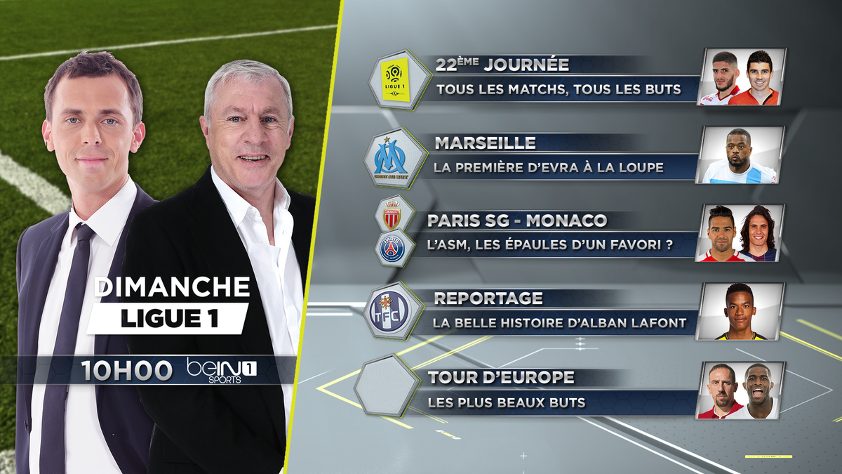 beinsports_FR's tweet photo. [LIVE - 10H00] Dimanche Ligue 1 avec @Florian_genton et @Fernandez_beIN en direct sur beIN SPORTS 1 #DL1 https://t.co/gBekGqodHc