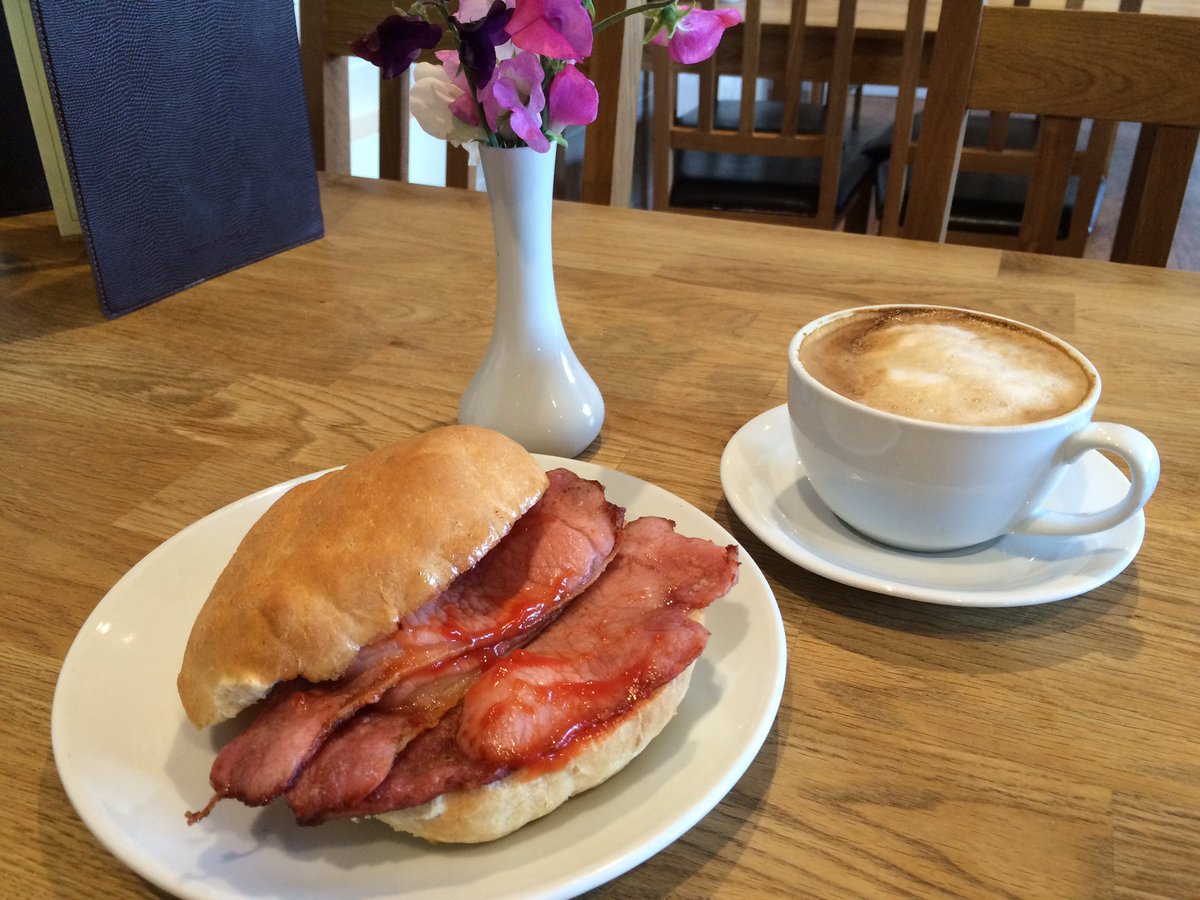 The cows have had their breakfast. Why not pop up and have yours this morning. #breakfast #derbyshireis #sfortylocal #chesterfield