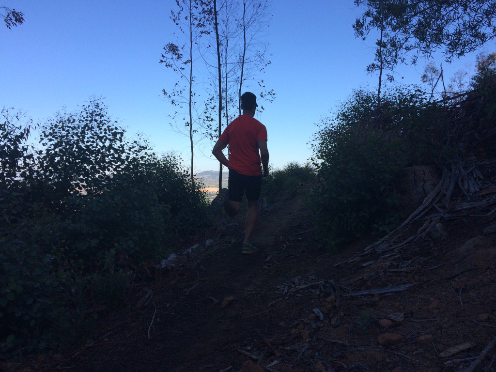 bigchrisvis's tweet photo. Wonderful run in the mountains this morning #asicsfrontrunner #trails #technicalrunning #workhardplayhard https://t.co/nfJiJvvMyo