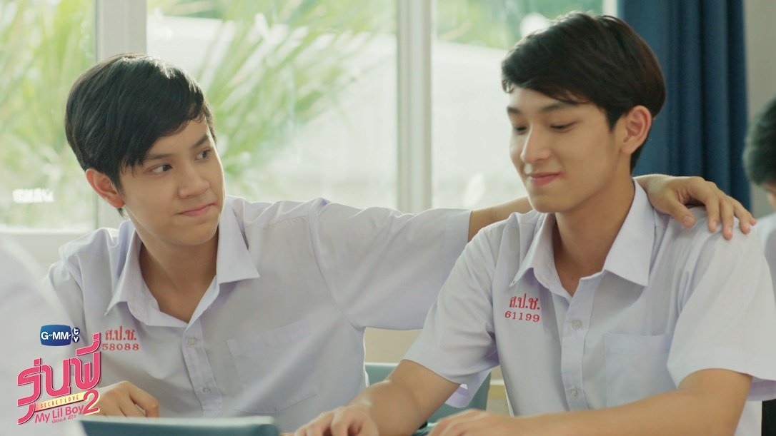GMMTV's tweet photo. เรือลำนี้ขึ้นได้มั้ย 5555
#แอดจะนั่งหัวเรือ
#นนนชิม่อน
#รุ่นพี่secretlove #mylilboy2 #GMMTV https://t.co/tL6jKFfvYF