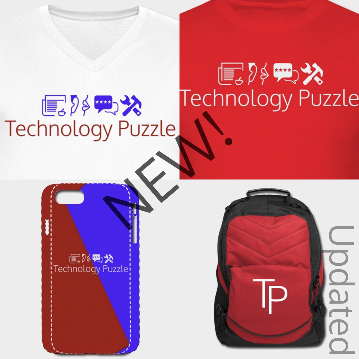 TechnologyPuzzl's tweet image. We&apos;re super excited to announce that our new merchandise has officially launched on @spreadshirt!!! TP 5.0 - tinyly.tk/TPMerch