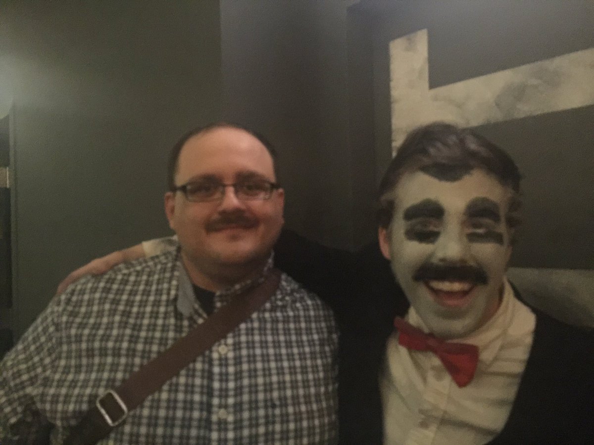 Here's Ghoulie with meme-sensation, Ken Bone!
