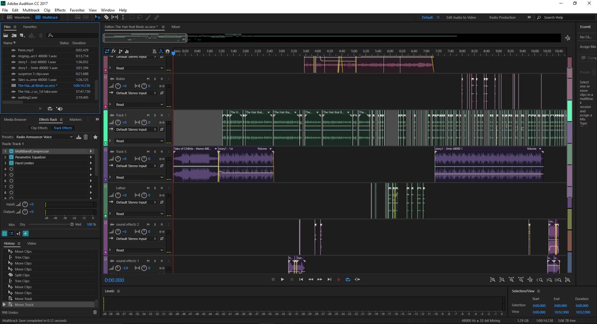 Chillsidetales's tweet image. My production of "The Hair that Binds Us" is well underway!