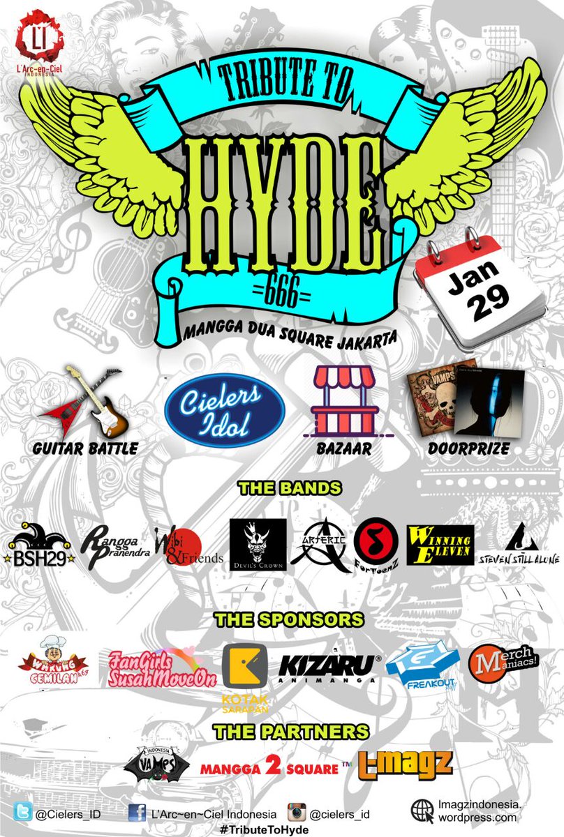 Halo halo! Kotak Sarapan kembali lagi dengan format baru!
Saat ini kita sedang buka stand di event tribute to #hyde di Mangga 2 square