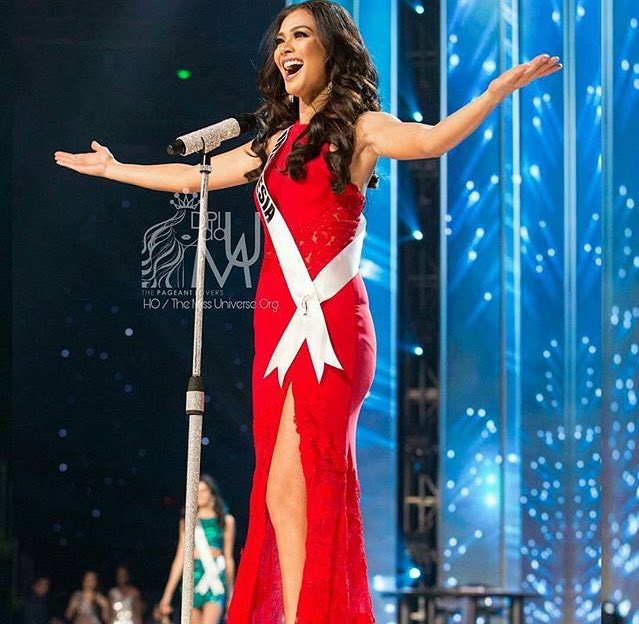 mdonovanm's tweet photo. Girl on fire !!!! #MissUniverse #Indonesia https://t.co/bHsJWuAzjn