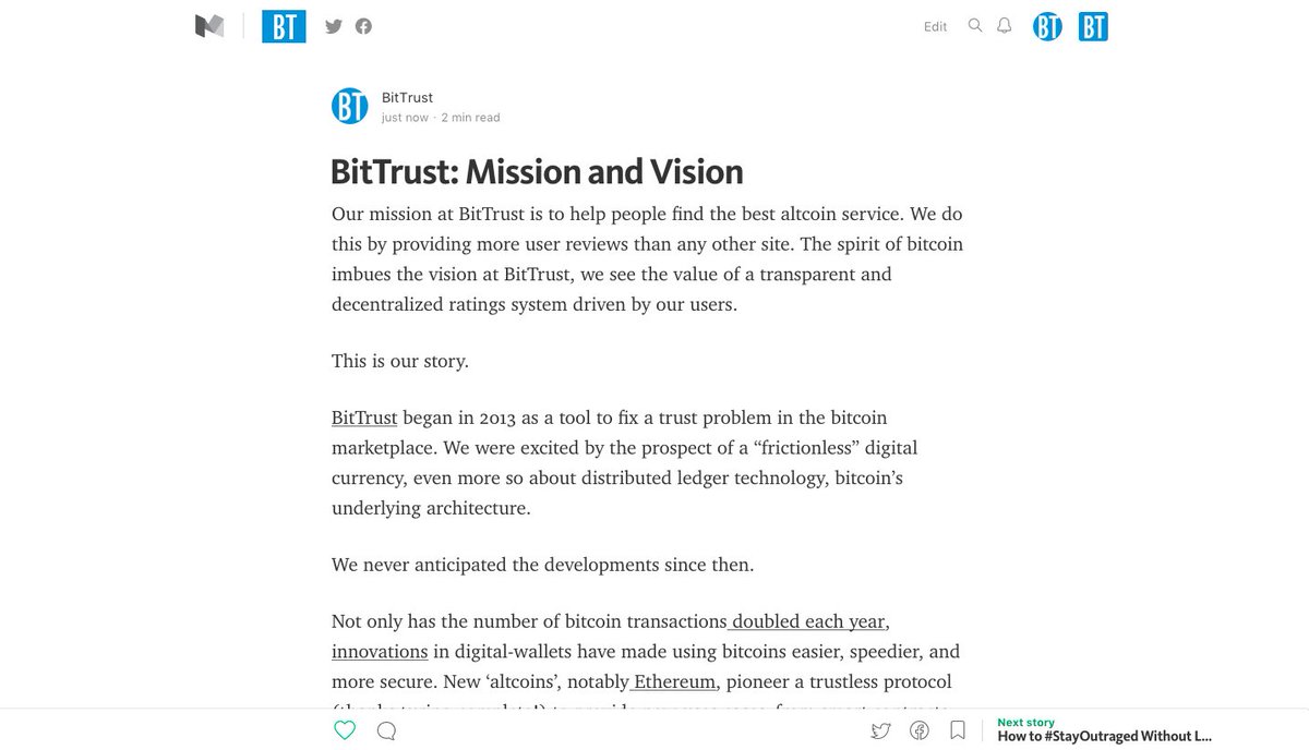 BitTrust's tweet image. #bitcoin #ethereum users check out our story on @Medium medium.com/bittrust/bittr…