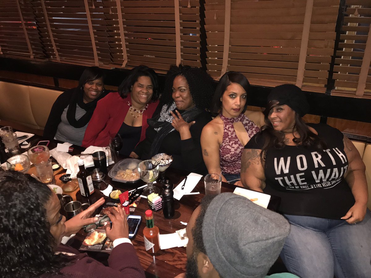 CR_Wifey's tweet image. Before I hit Julias I had to celebrate my girls Limp's Bday out Waldorf!! #TSACrew