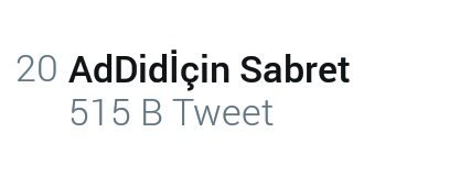 BurcuNlar's tweet photo. Besyuzonbes bin tweeet
AdDidİçin Sabret https://t.co/MIrERHygy3