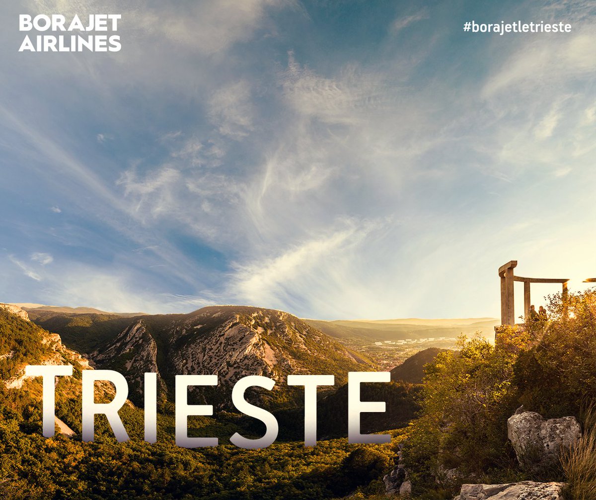 #Borajet ile #Trieste huzurlu doğası ve temiz Akdeniz havası ile sizi bekliyor!