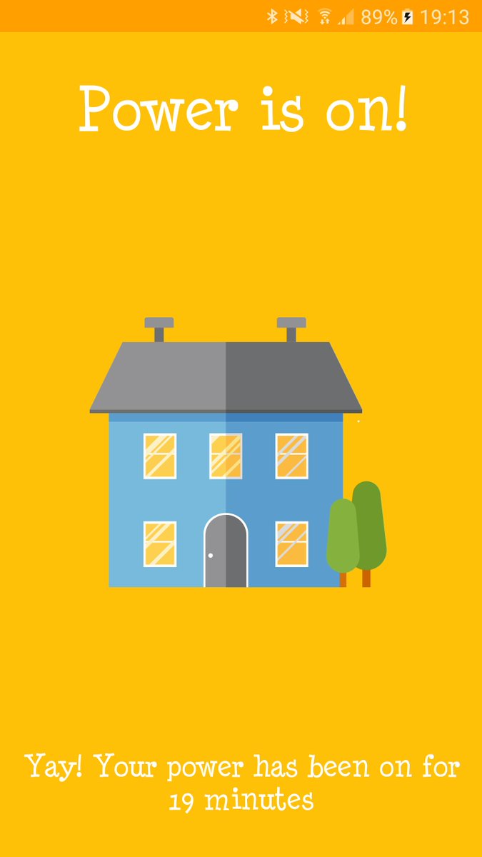 riggaroo's tweet image. I made a useful app!🤓 😂 It monitors my electricity at home &amp;amp; tells me how long it has been out for!💡🔌#AndroidThings github.com/riggaroo/andro…