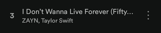 UpdateZM's tweet image. #UPDATE: #IDontWannaLiveForever is currently #3 (+1) at the Spotify Top 50 Global with 3,793,935 streams. (January 28)