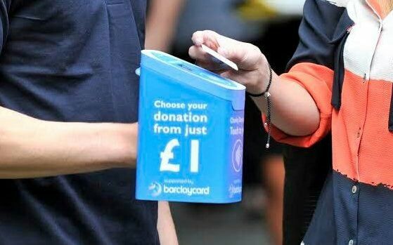 cgledhill's tweet photo. Contactless #charity boxes to battle decline in cash donations 🎗️💳

https://t.co/GwNtf4VvRx #fintech https://t.co/SQPwnygvCZ