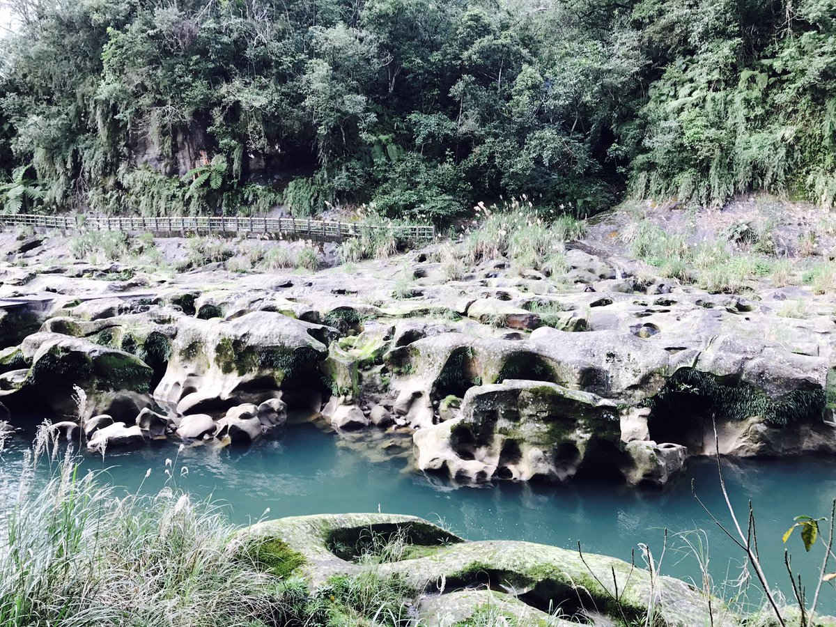 HuiChiTu's tweet photo. 🌈Visiting the beautiful Tahua Pothole Landscape Reserve where the film "Silence" was shot in. #Silence #MartinScorsese #Taipei #Taiwan https://t.co/4GSSxGuslT