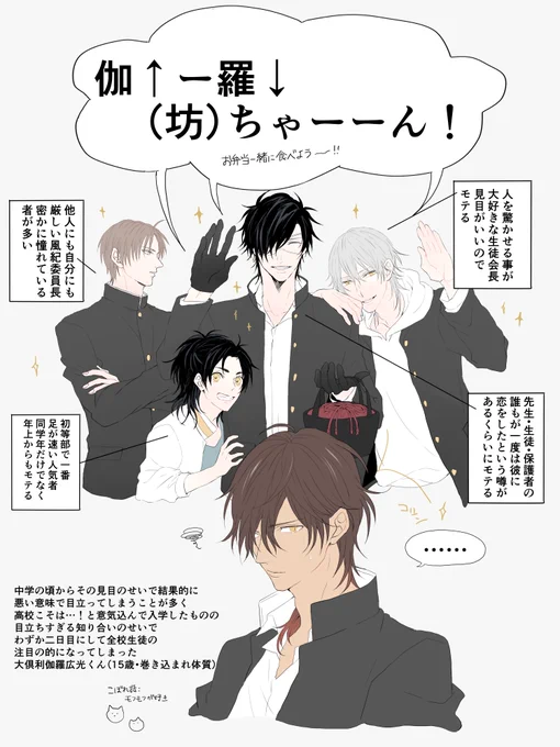 (伊達+長谷部くん)ラノベの主人公みたいになってしまった大倶利伽羅君 